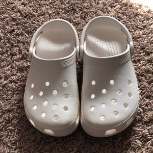 White crocs